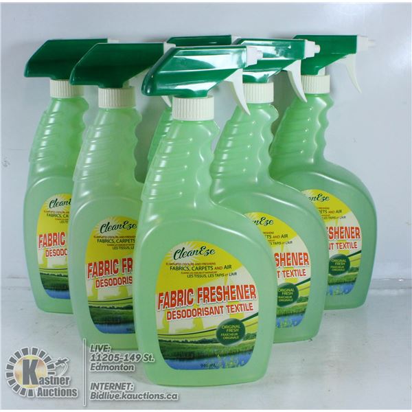 BOX OF 6 FABRIC REFRESHERS.
