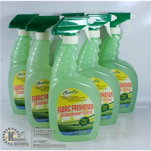 BOX OF 6 FABRIC REFRESHERS.