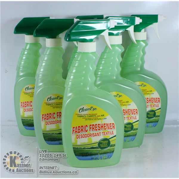 BOX OF 6 FABRIC REFRESHERS.