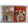 Image 1 : LOT OF TWO PAPER DOLL PLAYBOOKS.