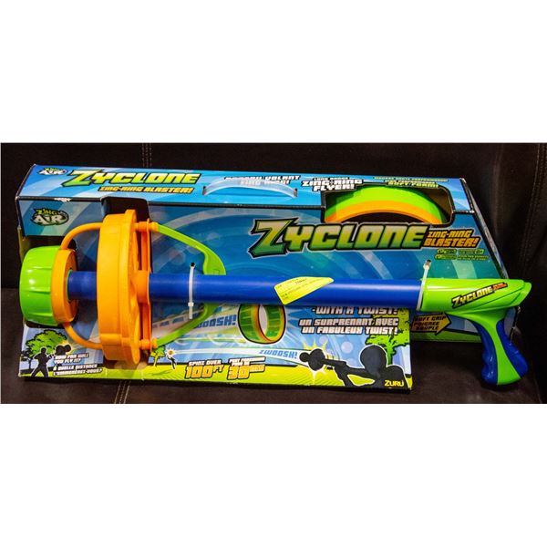 NEW ZYCLONE ZING- RING BLASTER TOY