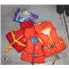 Image 1 : 4 CHILDS LIFEJACKETS