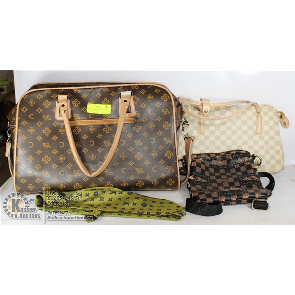 REPLICA LOUIS VUITTON PURSES TOTE & TIE