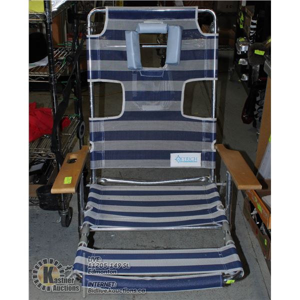 OSTRICH LOUNGE CHAIR