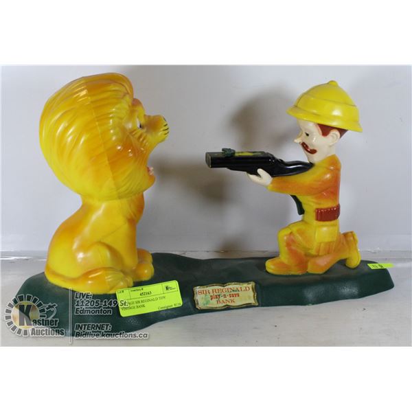 VINTAGE SIR REGINALD TOY VINTAGE BANK