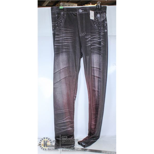 LADIES JEAN PATTERN LEGGINGS