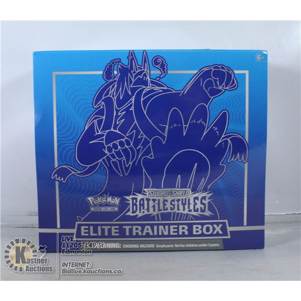 BATTLE STYLES ELITE TRAINER BOX WITH x8 BOOSTERS