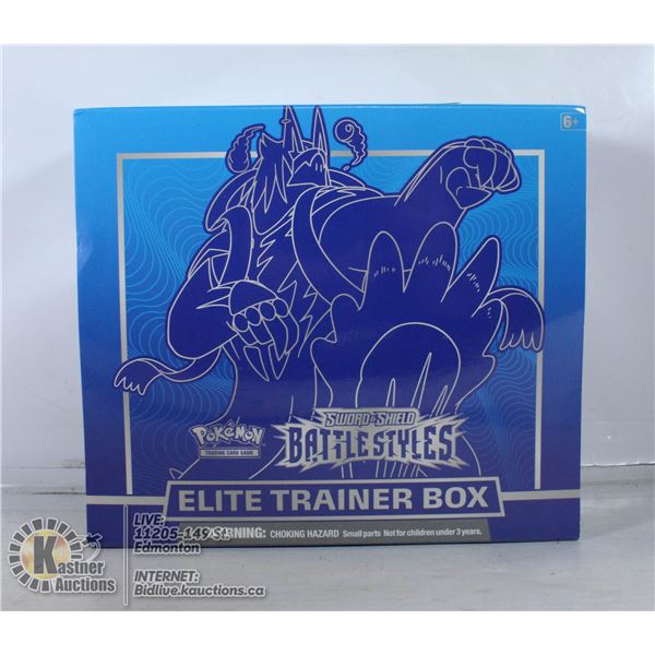 BATTLE STYLES ELITE TRAINER BOX WITH x8 BOOSTERS
