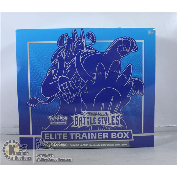 BATTLE STYLES ELITE TRAINER BOX WITH x8 BOOSTERS