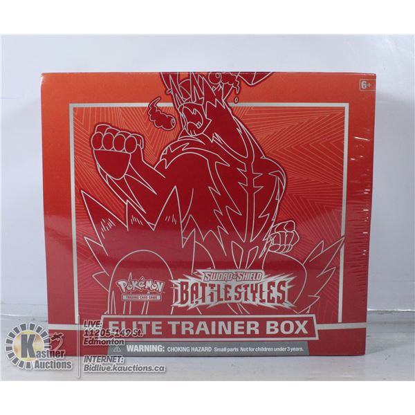 BATTLE STYLES ELITE TRAINER BOX WITH x8 BOOSTERS