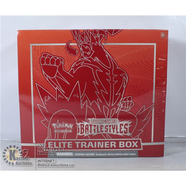 BATTLE STYLES ELITE TRAINER BOX WITH x8 BOOSTERS