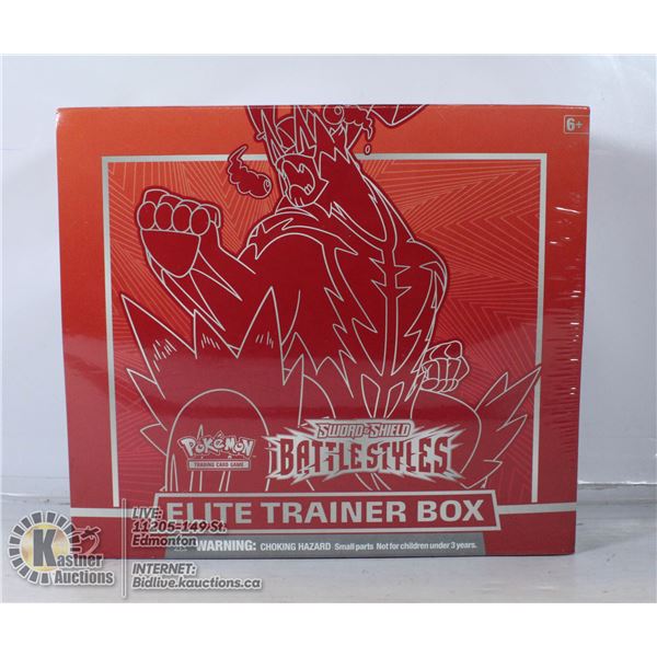 BATTLE STYLES ELITE TRAINER BOX WITH x8 BOOSTERS