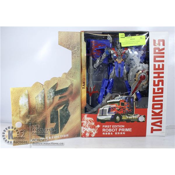 FIRST EDITION ROBOT PRIME TALKONGSHENRS IN BOX