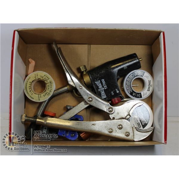 BOX WITH SOLDERING KIT INCL. BENZOMATIC TS