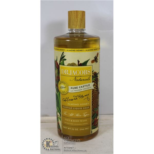 DR. JACOBS NATURALS ALMOND HONEY LIQUID SOAP
