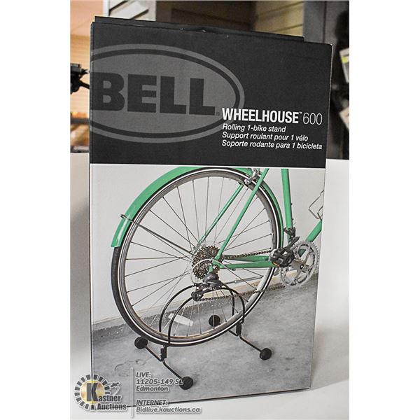 NEW BELL WHEEL HOUSE 600 ROLLING 1 BIKE STAND