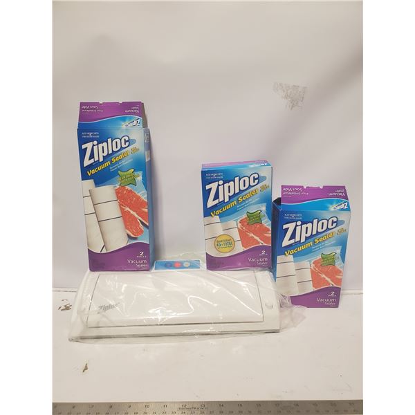 ZIPLOC FOOD SEALER W/BAGS