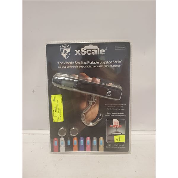 NEW HAYS XSCALE PORTABLE LUGGAGE SCALE