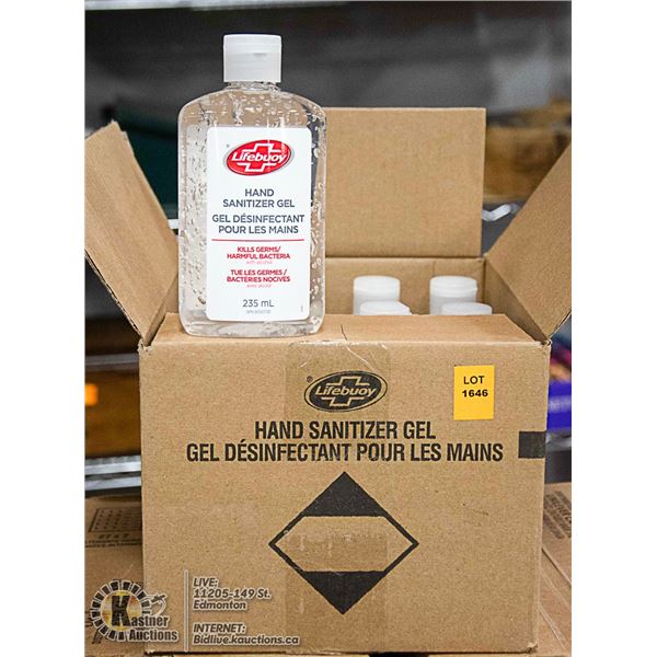 CASE OF LIFEBUOY HAND SANITIZER