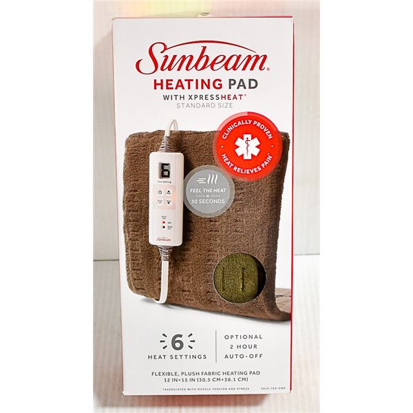 SUNBEAM RENUE HEAT WRAP WITH EXPRESS HEAT