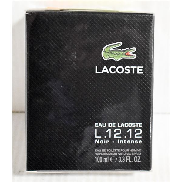 LACOSTE L.12.12 NOIR INTENSE EAU DE TOILETTE 100ML