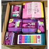 Image 1 : BOX LOT OF FEMININE HYGIENE PRODUCTS