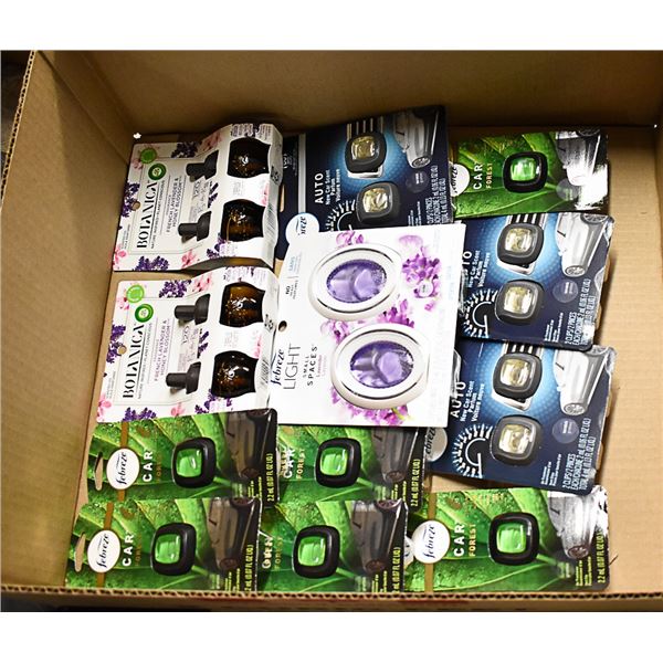 FLAT LOT OF BRAND NAME AIR FRESHENERS