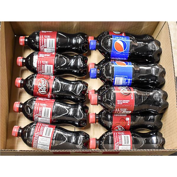 FLAT OF BRAND NAME  SOFT DRINKS