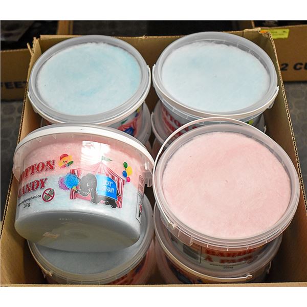 BOX LOT OF ELEPHANT BRAND COTTON CANDY