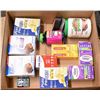 Image 1 : FLAT LOT OF PROTEIN BARS AND ASSORTED PRODUCTS