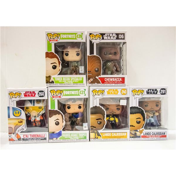 FUNKO POPS:  HIGH RISE ASSAULT, TOWER RECON,