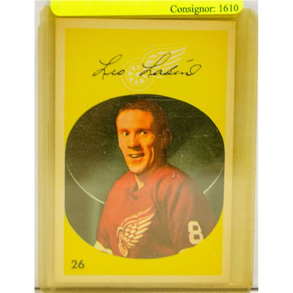 LEO LABINE PARKHURST 1962/63 HOCKEY CARD #26