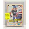 Image 1 : GRETZKY O-PEE-CHEE 3RD YEAR CARD OILERS