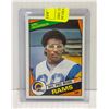 Image 1 : ERIC DICKERSON ROOKIE CARD NFL HI GRADE