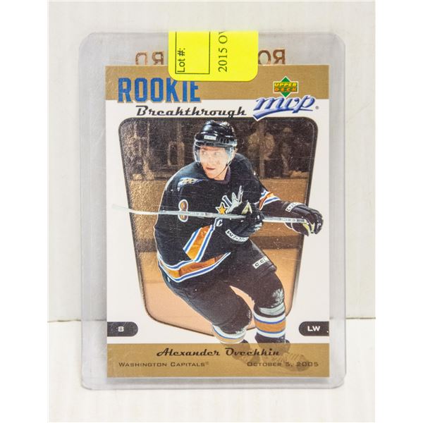 2015 OVECHKIN ROOKIE CARD MVP