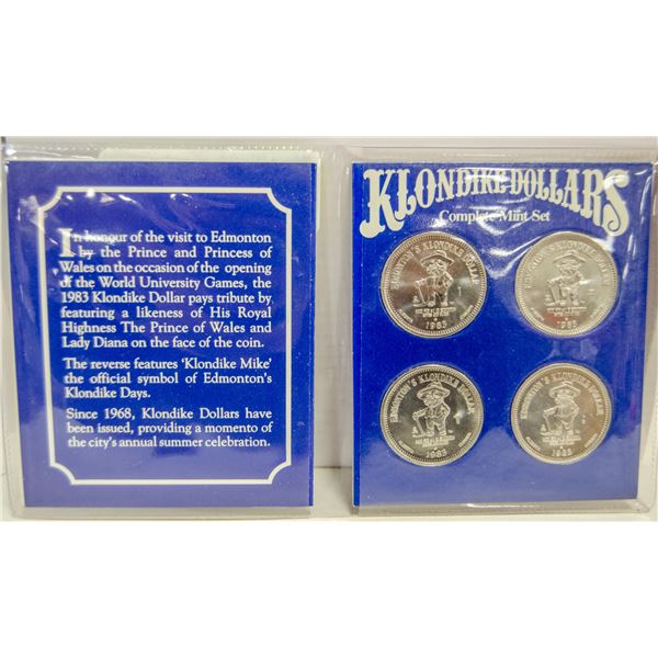 1983 EDMONTON KLONDIKE DAYS MINT SET
