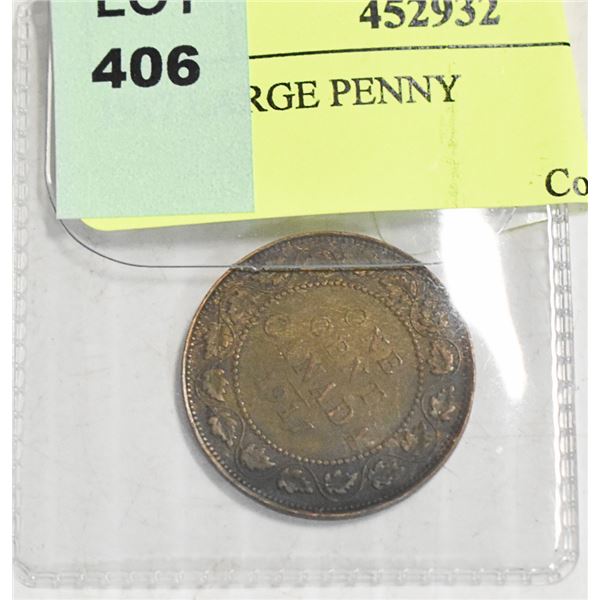 1917 LARGE CANADIAN PENNY