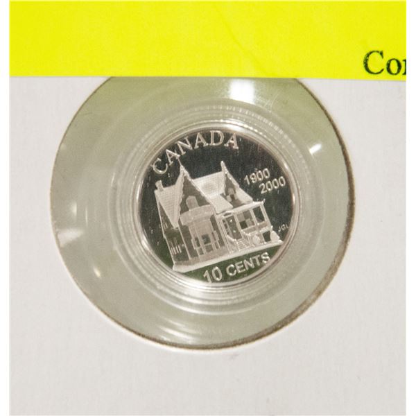 1900-2000 CANADIAN SILVER DIME