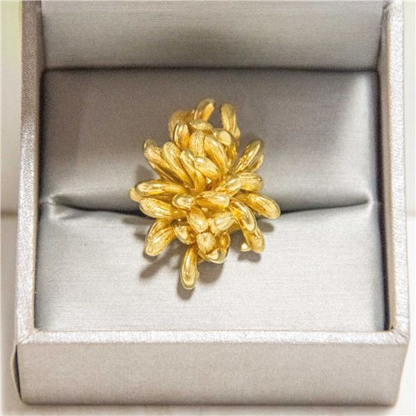 18 KARAT YELLOW GOLD RING