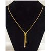 Image 1 : 18 KARAT YELLOW GOLD NECKLACE MADE IN ITALY