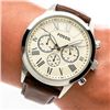 Image 2 : NEW FOSSIL TRIPLE CHRONO OFF WHITE DIAL MSRP $199
