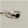 Image 2 : NEW STERLING 925 SILVER REAL ONYX BLACK STONE