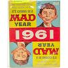 Image 1 : MAD MAGAZINE #61 MARCH 1961 UPSIDE-DOWN YEAR