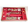 Image 1 : TRAY FILLED WITH ESTATE JEWELRY