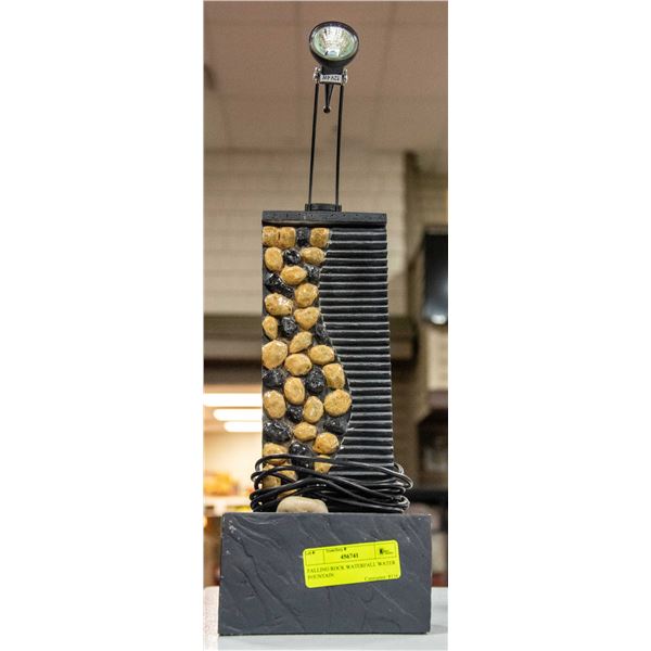 FALLING ROCK WATERFALL WATER FOUNTAIN