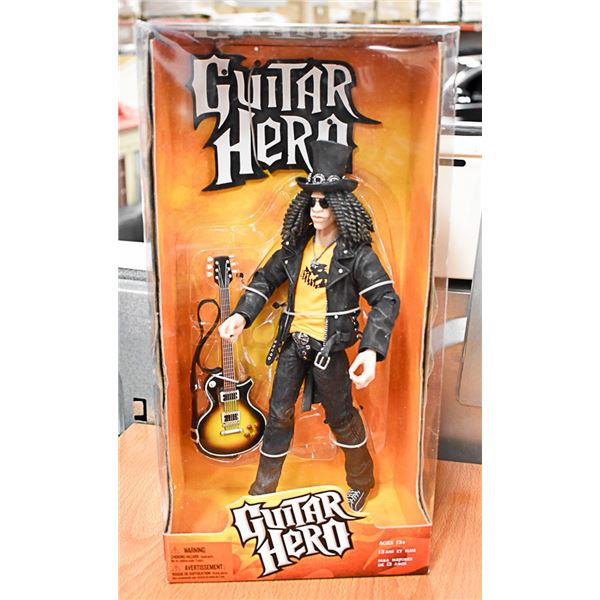 NEW 10" TALL SLASH GUITAR HERO MCFARLANE FIGURE