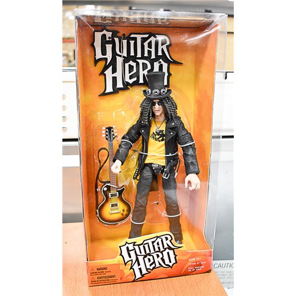 NEW 10" TALL SLASH GUITAR HERO MCFARLANE FIGURE