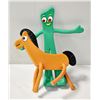 Image 1 : VINTAGE GUMBY & POKEY POSEABLE FIGURES