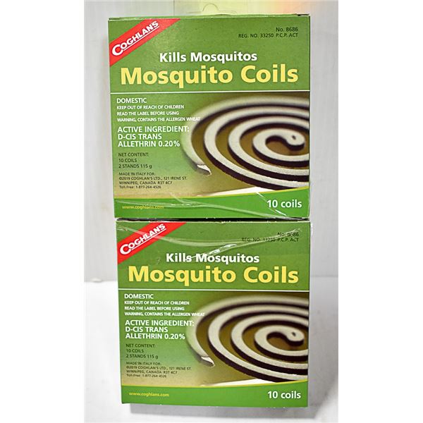 20 COGHLANS MOSQUITO COILS
