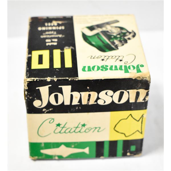 NOS NIB JOHNSON CITATION 110 FISHING REEL MINT IN